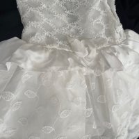 Официална бебешка рокля с обувки, снимка 6 - Бебешки рокли - 43969655