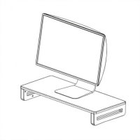 Поставка за Монитор/Лаптоп Roline 17.99.1340 За бюро или маса, снимка 2 - Стойки, 3D очила, аксесоари - 33345201