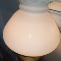 Висока старинна настолна лампа, снимка 10 - Настолни лампи - 43436089