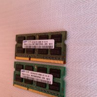 2 броя RAM РАМ памет за лаптоп DDR3 2GB, снимка 2 - Кабели и адаптери - 38223413