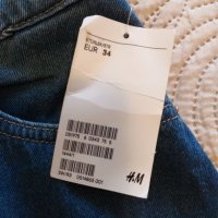 Дънкова пола XS H&M , снимка 2 - Поли - 32759313