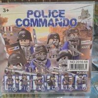 Полицейски Фигурки Полиция тип Лего , снимка 5 - Фигурки - 43467563