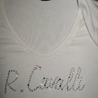 Roberto Cavalli Дамска блуза тениска р-р S, снимка 4 - Тениски - 32975179