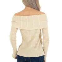 Ликвидация! Дамски плетен пуловер, 3цвята , снимка 4 - Блузи с дълъг ръкав и пуловери - 35180577