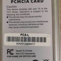 Мрежова карта  PCMCIA Ethernet network, снимка 2 - Мрежови адаптери - 42991990