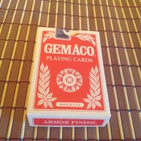 GEMACO Made in U.S.A., снимка 1 - Карти за игра - 28116842