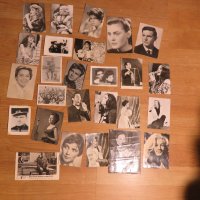  25 Стари снимки на певци, артисти и актьори от  60те години, снимка 1 - Антикварни и старинни предмети - 28587405