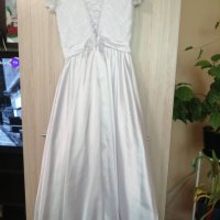  рокля бяла  - шаферска, снимка 4 - Рокли - 36967442