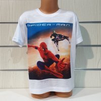 Нова детска тениска с трансферен печат Спайдърмен (SpiderMan), снимка 6 - Детски тениски и потници - 37494880