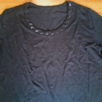 Черна тениска H&M, снимка 2 - Тениски - 37645824