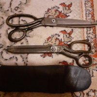 Стари големи шивашки железни ножици, снимка 1 - Други инструменти - 33590042