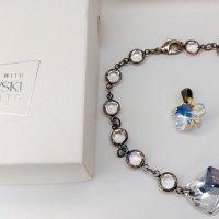 Swarovski гривна и висулка, снимка 3 - Гривни - 38044198