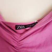 Къса блузка Zara, снимка 4 - Корсети, бюстиета, топове - 37247241