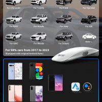 Безжичен адаптер за кола с Android TNVTEC, A2A за кабелни AA автомобили Година 2017-2022, Plug and P, снимка 4 - Аксесоари и консумативи - 38901936