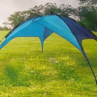 Палатка шатра   тента  с   отделна палатка за риболов и плаж , снимка 2 - Палатки - 33460913