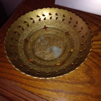 Стара бронзова купа/бонбониера., снимка 6 - Антикварни и старинни предмети - 27349180
