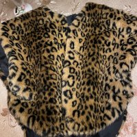 Страхотна нова  леопардова наметка елек болеро , снимка 2 - Елеци - 35505777