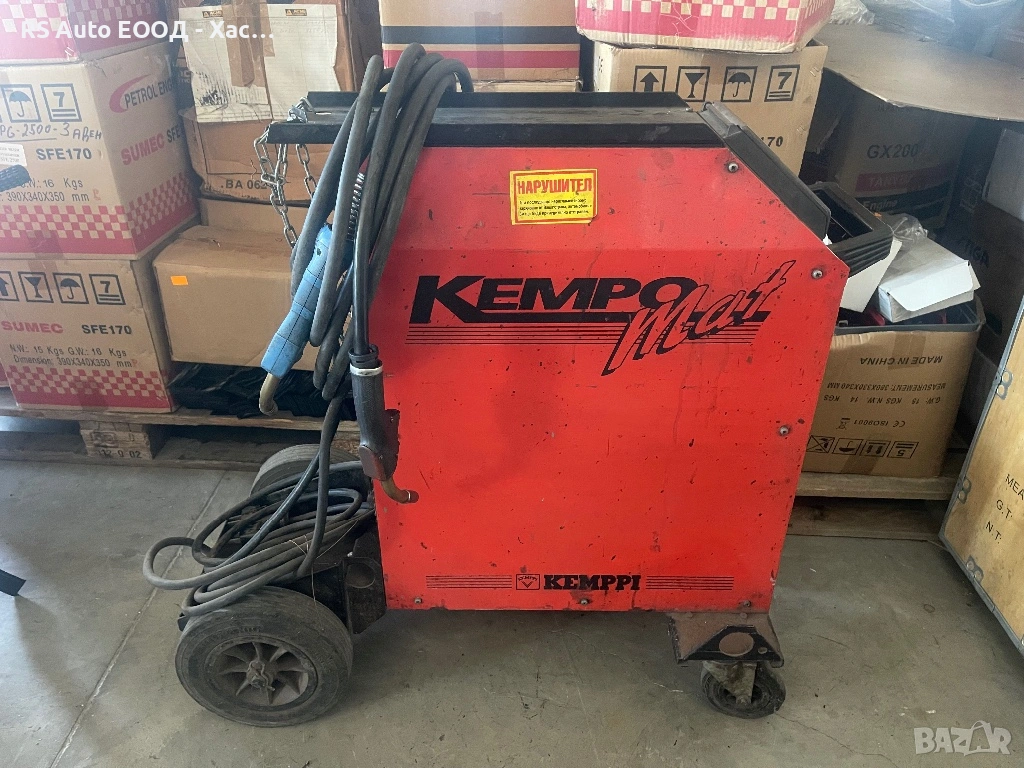 Заваръчен апарат с газови защити KEMPPI Kempomat 2500, снимка 1