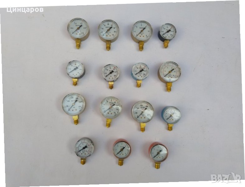 Часовник,часовници за ред.вентил:въглерод,аргон,коргон,кислород,пропан,ацетилен, снимка 1
