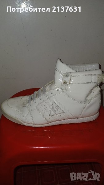 ОРИГИНАЛНИ БЕЛИ БОТИ  Le Coq sporting N 40, снимка 1