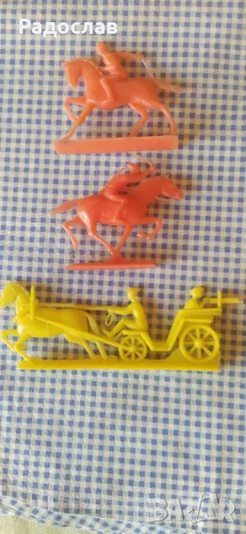 стари фигурки Конник Войници , снимка 1