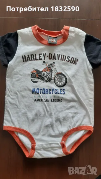 "Harley Davidson" боди, снимка 1