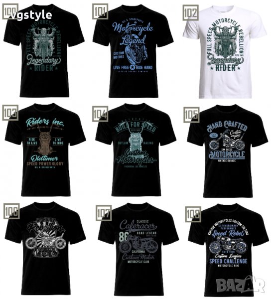 Тениска Моторджийска Мото Мотокрос Ендуро Моторист Мотоциклетизъм Мотор Рокер Moto Motorcycle, снимка 1