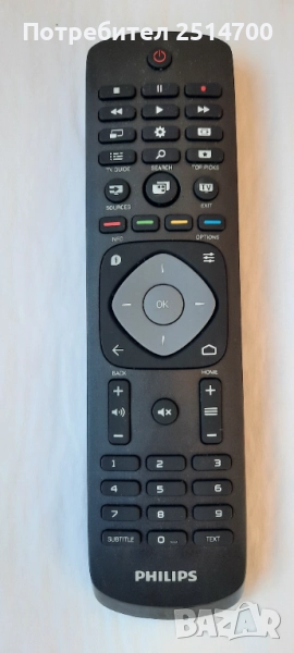 Оригинално дистанционно управление за PHILIPS телевизор, снимка 1