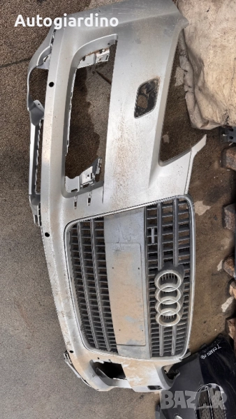 Предна Броня за Audi Q7 - 2009 - 2014, снимка 1