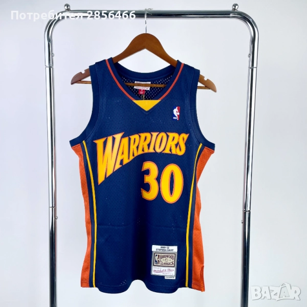 Мъжки потник Mitchell&Ness Stephen Curry Golden State Warriors season 2009 размер XL, снимка 1