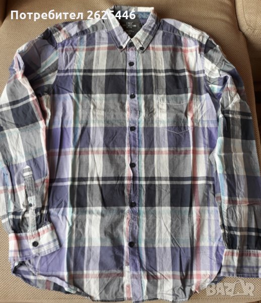 Мъжка риза с дълъг ръкав H&M, снимка 1