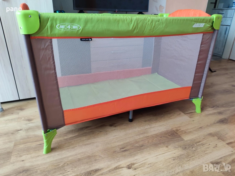 Бебешка кошара + матрак, снимка 1