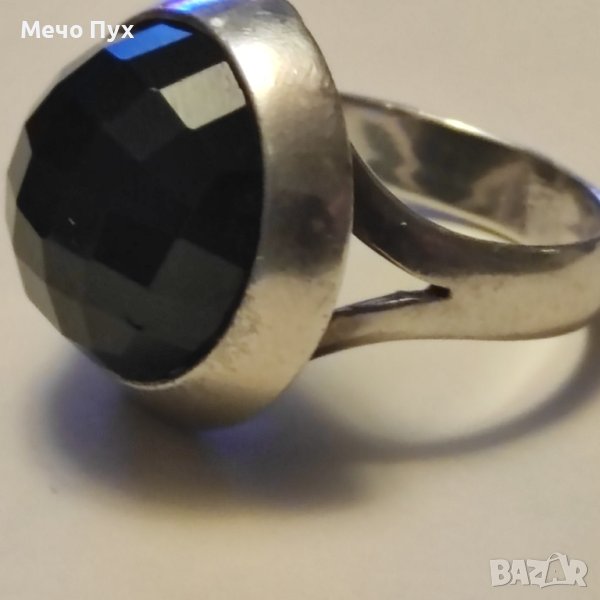 Сребърен пръстен (196), снимка 1