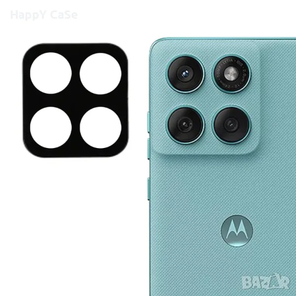 Motorola Edge 60 Pro / 60 / Fusion / 3D 9H Стъклен протектор за камера , снимка 1