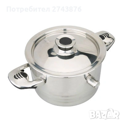 Млековарка ЕК-40 MP, Тенджера за варене на мляко, Звук при готовност, 4 л. ИндНА СТЕНА,СВИРЕЩА,ИНОКС, снимка 1