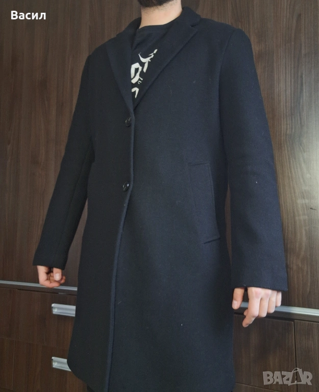 Вълнено палто ZARA, снимка 1