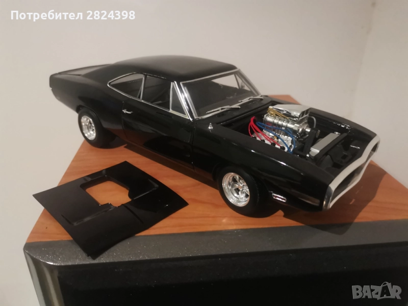 1:18 Hot wheels elite dodge charger , снимка 1