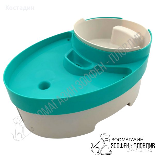 Pet Water Fountain 3in1 - Автоматичен Диспенсър за Вода - за Куче/Коте, снимка 1