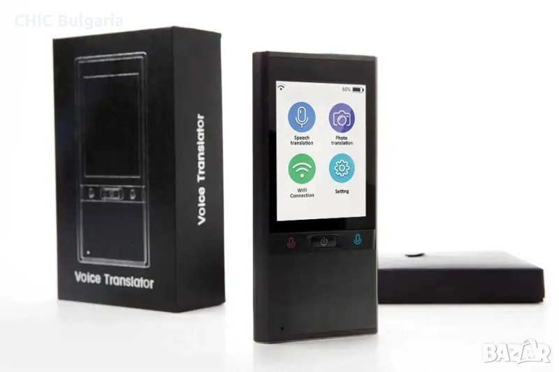 Бизнес преводач 106 езика ONTALK Portable: AI Translator, снимка 1