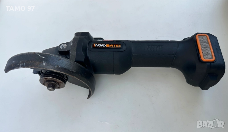 Worx WX814 - Безчетков ъглошлайф 20V 10.2024г., снимка 1