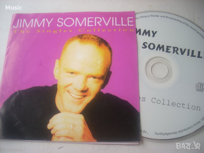 Jimmy Somerville - The Singles collection - матричен диск, снимка 1