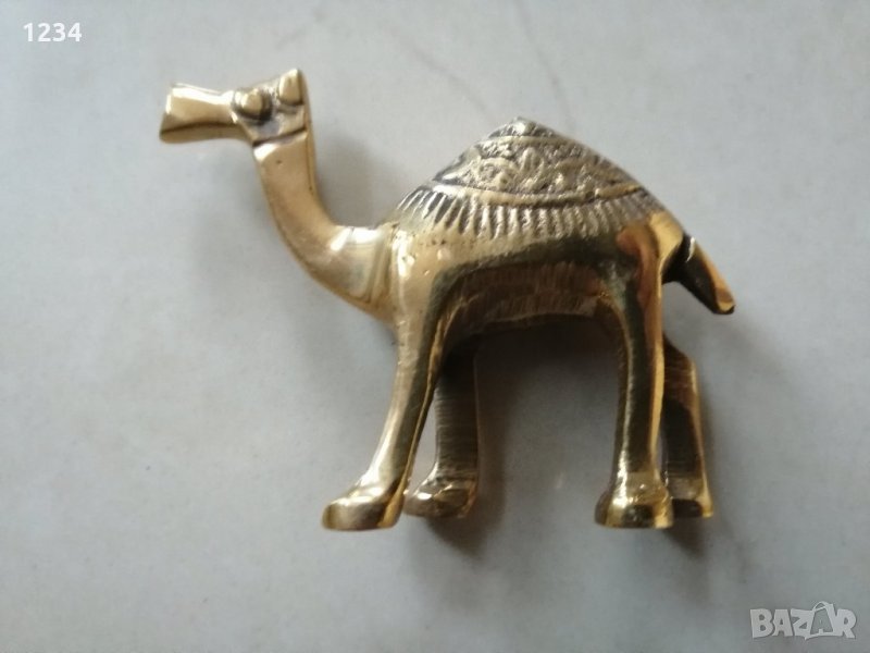 Месингова камила - 6 см. , снимка 1