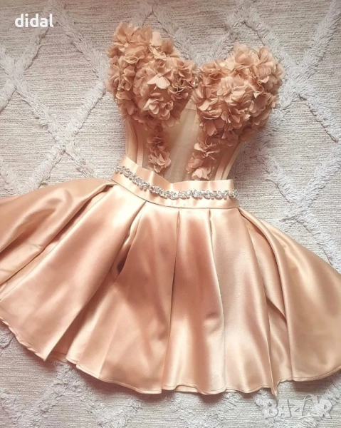Официална рокля с корсет , снимка 1