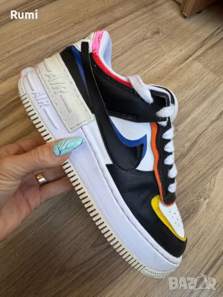 Оригинални кецове Nike Air Force 1 Shadow White Multi ! 38 н, снимка 1