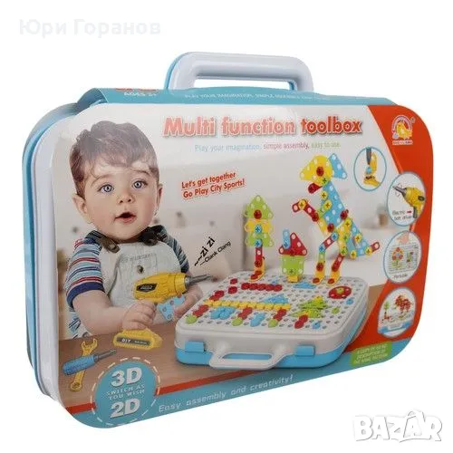 Креативен конструктор мозайка Kruzzel, снимка 1