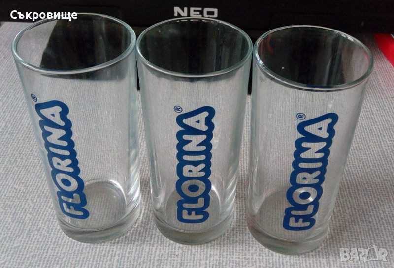 Лот стъклени чаши Florina за колекция Флорина стъкло, снимка 1