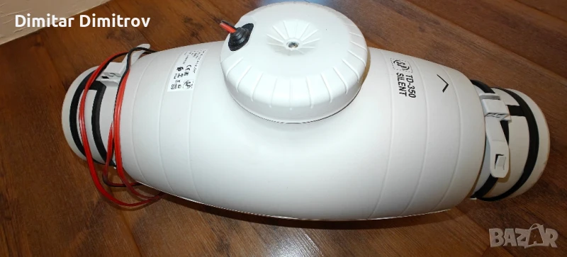 Канален вентилатор S&P TD-350/125 Silent, снимка 1