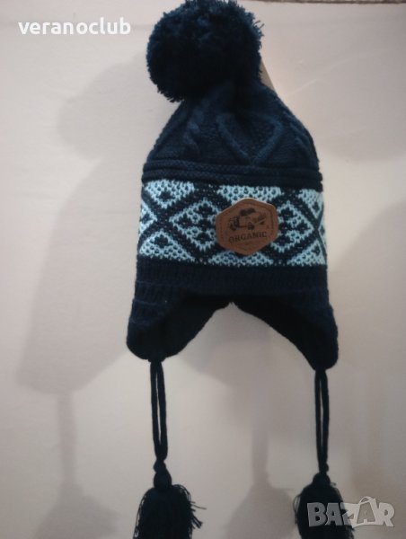 Шапка за момче Зимна Синя, снимка 1