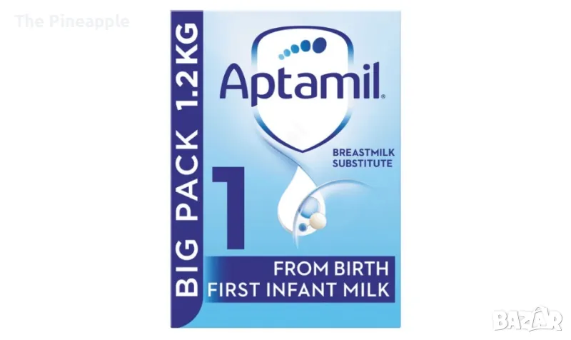 🇬🇧Aptamil 1/1.200g цена 52лв САМО ЗА ПЛОВДИВ ЛИЧНО, снимка 1
