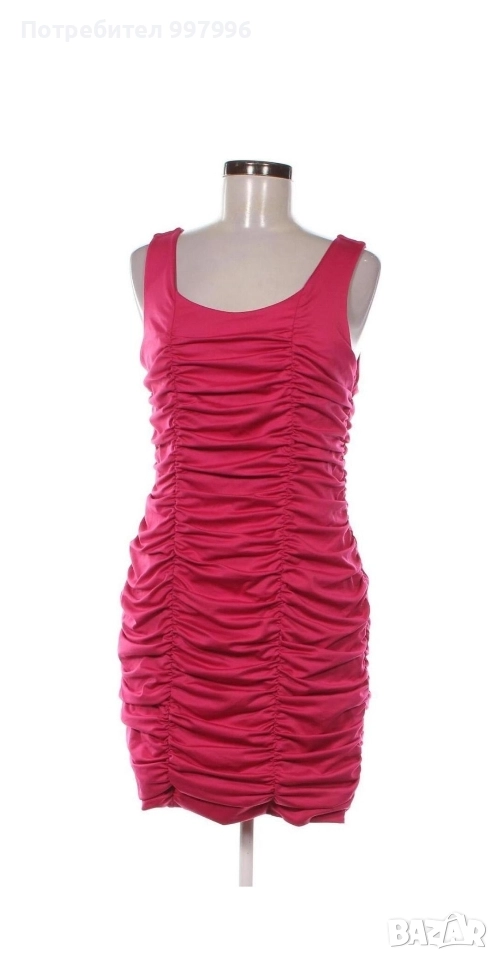 розова рокля Н&М - Л размер, снимка 1